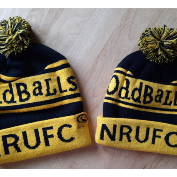 NRUFC OddBalls Bobble Hat - Adult Thumbnail