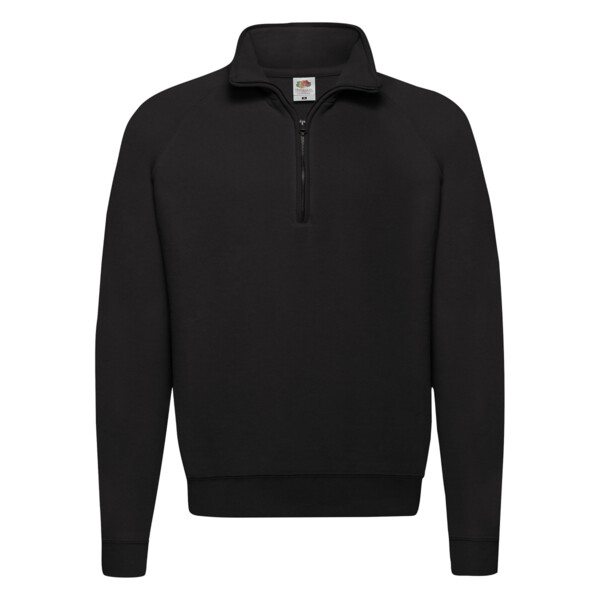 FOTL Mens Classic Zip Neck Sweat Thumbnail
