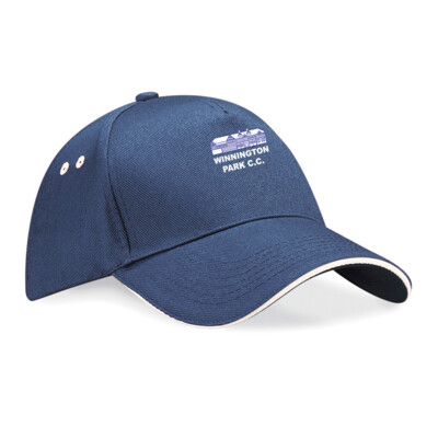 Winnington Park Cricket Club Cap - Unisex (Navy & White) Thumbnail